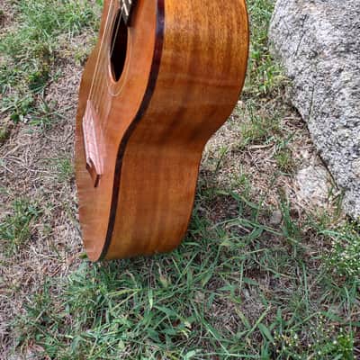 Harmony Baritone ukele 1950's - Mahogany natural image 5