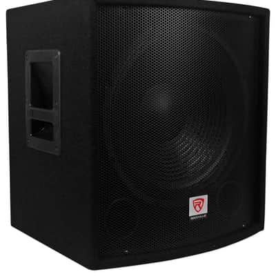 Rockville SPGN158 15" Passive 8-Ohm 1600W DJ PA Speaker+Passive Sub+Pole Mount image 19