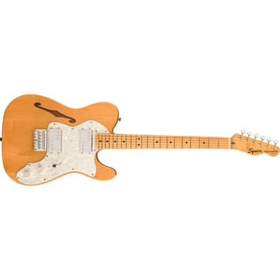 Squier Classic Vibe '70s Telecaster Thinline - Maple Fingerboard, Natural image 10