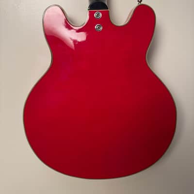 Mosrite Celebrity 2 1964 - Red with original case image 3