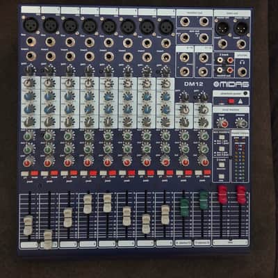 Midas DM12 12-Input Analog Mixer | Reverb