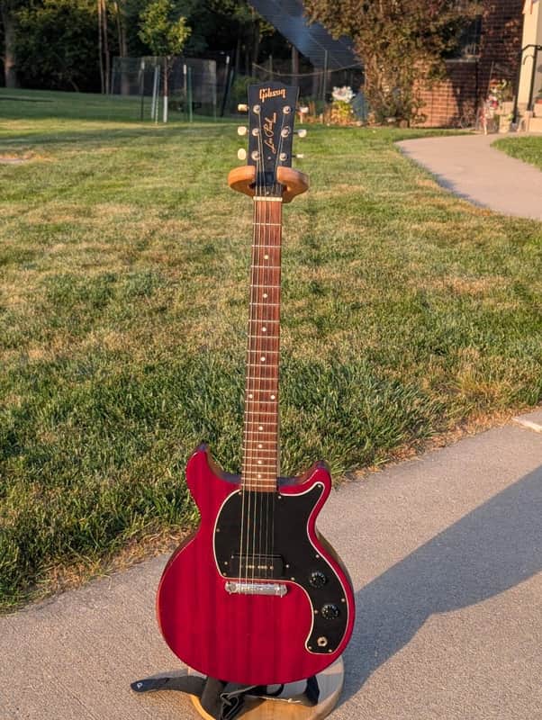 Gibson Les Paul Junior Tribute Double Cut 2019  Worn Cherry