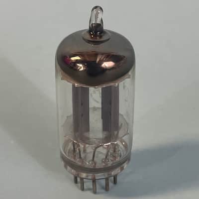 1950s RCA 12AU7 ECC82 (x2) Matched Pair Vintage Long Plate D Getter Tubes! T146 image 4