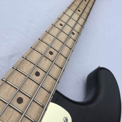 Wrong Way Customs Motown Tone Machine / P-Bass Precision Bass Guitar Lefty Ash Body Maple Neck image 7
