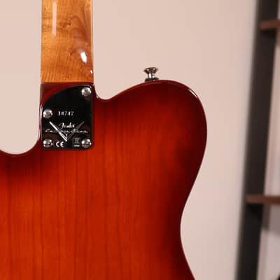 Fender Custom Shop American Custom Telecaster SH NOS - AAA Rosewood Fingerboard, Violin Burst image 13
