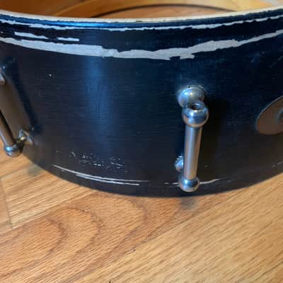 Ludwig Professional Standard 5”x14” 1930’s - Black Lacquer image 9