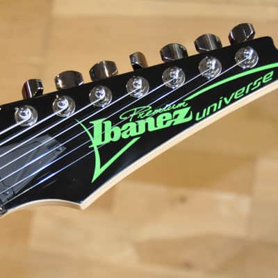 IBANEZ Universe UV70P BK Black / Premium Series / 7-String Steve Vai Signature / UV70P-BK / I250209935 image 8