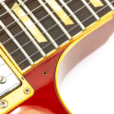 Orville by Gibson MIJ Les Paul Standard Cherry Sunburst w/ Classic Gibson Mojo, Repaired Headstock image 11