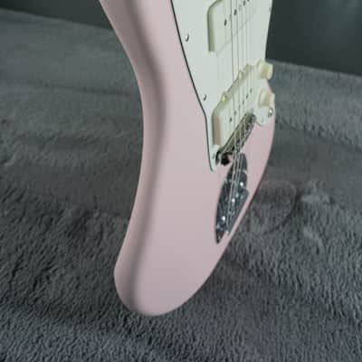 Fender Made in Japan FSR Hybrid II Jazzmaster Satin Shell Pink Kinko’s Exclusive 1 of 12 image 9