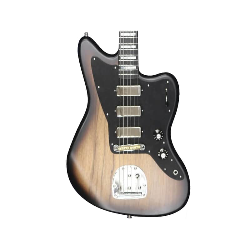Fender NAMM 2025 Prestige Collection 1 of 1 Subsonic Jazzmaster® Electric Guitar Masterbuilt by Andy Hicks 2025 - Black Limba, Journeyman Relic® - Brand New