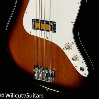 Fender Gold Foil Jazz Bass Ebony Fingerboard 2-Color Sunburst (985) image 1