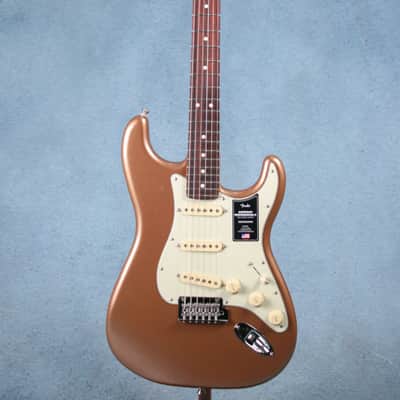 Fender DE American Professional II Stratocaster - Firemist Gold - US240012131 - Clearance image 3