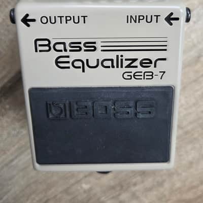 1999 Boss GEB-7 Bass Equalizer Pedal image 2
