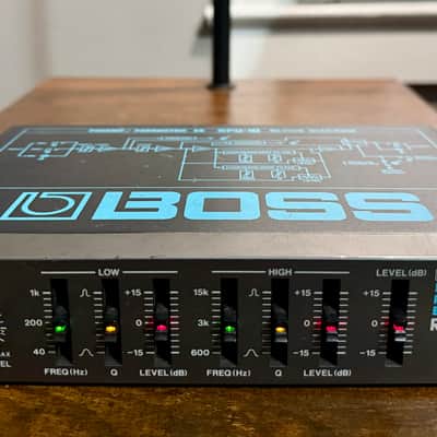 Boss RPQ-10 Micro Rack Series Preamp / Parametric EQ | Reverb