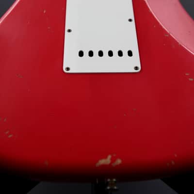 Fender Custom Shop '57 Reissue Stratocaster Relic Aged Fiesta Red image 23
