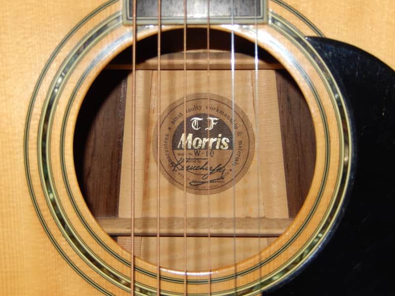 MADE IN JAPAN 1980 - MORRIS W60 - AMAZING - MARTIN D41 STYLE