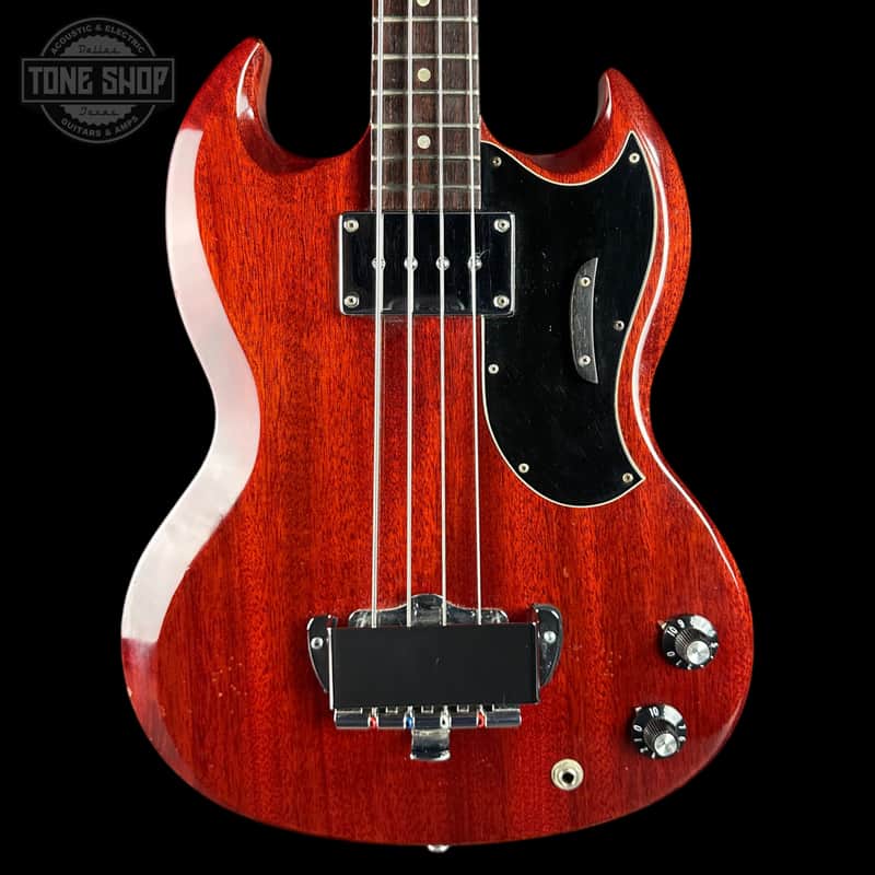 Vintage 1968 Gibson EB-0 Bass Cherry w/OHSC TSU24868 image 1