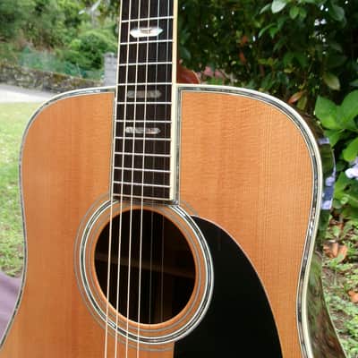 K Yairi YW-1000 Hand Crafted Jacaranda B. Rosewood, Japan Vintage 1981 with Super Low Action image 3