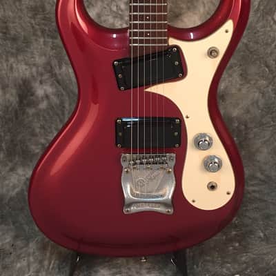 Mosrite of Canada Mark I  Prototype 1990 cranberry red image 2