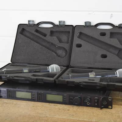 Shure UR4D Dual Wireless Receiver L3 Band w/ UR2 Handheld (church owned) CG00F2V image 1