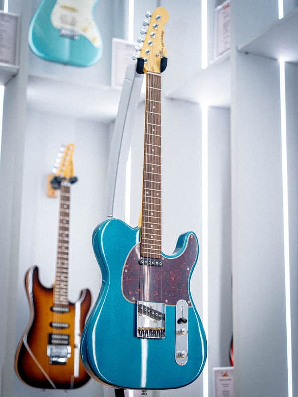 G&L Tribute ASAT Classic Emerald Blue RW image 1