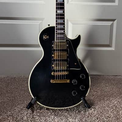 Gibson 1988 Les Paul Custom 3-Pickup - Ebony image 1
