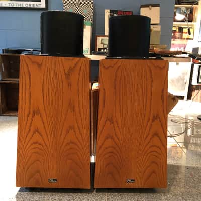 Ohm Walsh 4 1980s Vintage HiFi  Stereo Speakers Free Shipping image 1