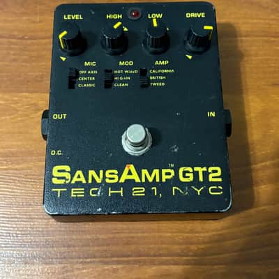 TECH21 Sansamp GT2 [141059] (08/17) | Reverb