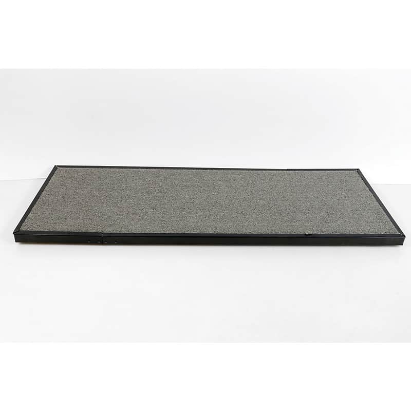 Midwest Folding Products Tapered Folding Platform Regular 8 Inches High Carpeted Deck image 1