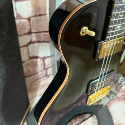PRS Mark Tremonti Signature Wood Library Tremolo Black Gold Paisley LTD 2 of 5 image 4
