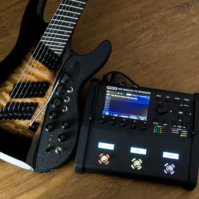 Visionary Instruments 7 string Midi Guitar Controller 2020 - Tobacco sunburst image 2