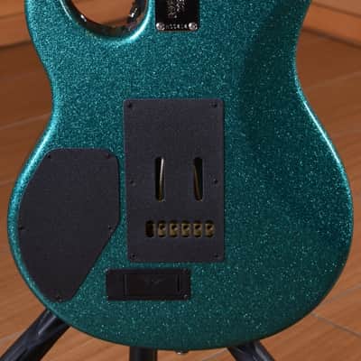 Music Man Luke III HSS Rosewood Fingerboard Ocean Sparkle image 18