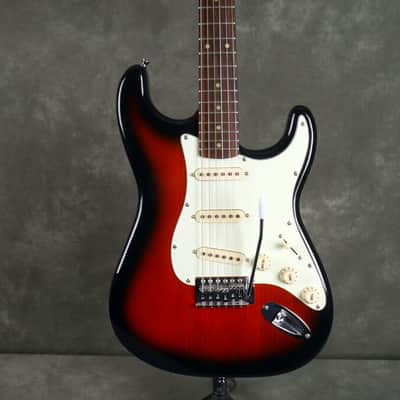 Jim Deacon S-Style Electric Guitar - Red Burst - 2nd Hand image 3