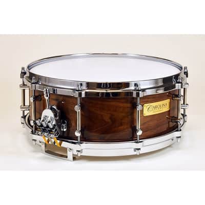 Carolina Drumworks Steambent Walnut Concert Snare 5x14 image 1