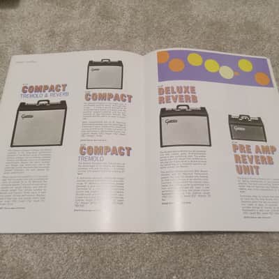 Vintage 1968 Gretsch Guitar, Bass, Amplifier Catalog! Rare, Original Case Candy, Paperwork! image 8