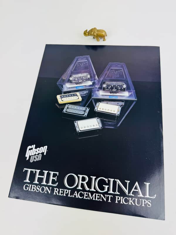 Gibson "The Original" Replacement Pickups Flyer 1989 image 1