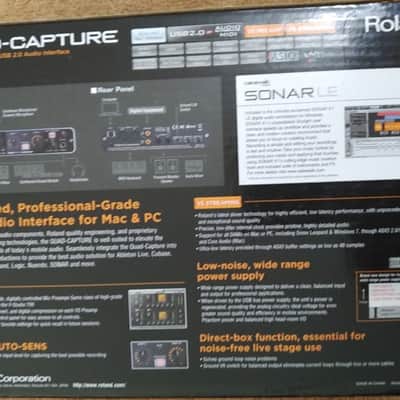 Roland  UA-55 Quad-Capture 2010? black image 6