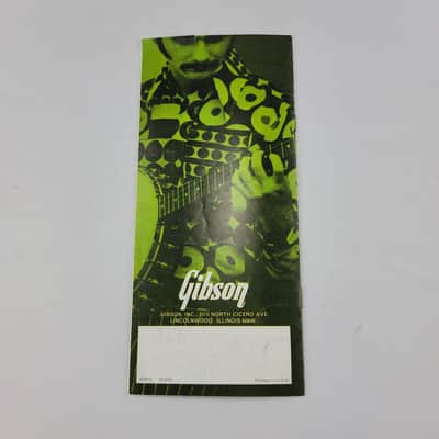 1970 Gibson Banjo Catalog Brochure - Case Candy image 7