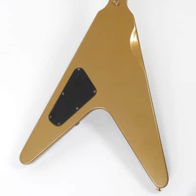1981 Gibson V2 Flying V - Super Rare Goldburst Metallic Finish! Boomerang V Pickups!  Original Case image 8