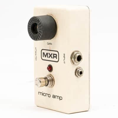 1980 MXR Micro Amp Guitar Boost Pedal Analog with Box Effect image 4