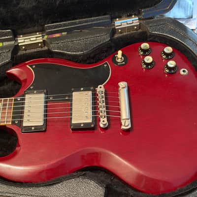 Gibson '62 SG Standard Reissue 1986 Heritage Cherry Pre-historic image 2