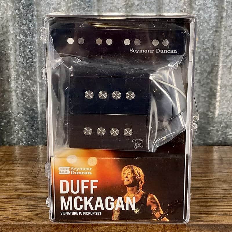 Seymour Duncan Duff McKagan PJ 4 String Bass Pickup Set Black 11408-01-B image 1