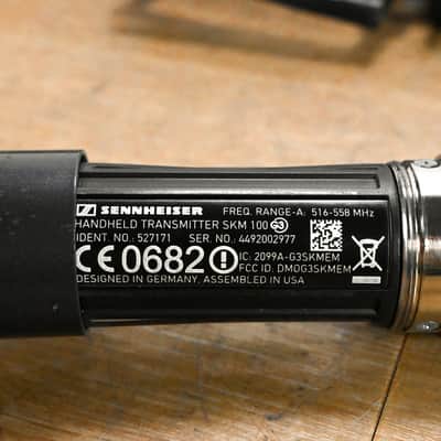 Sennheiser ew 100 G3 Handheld Wireless System A Range - NO POWER SUPPLY CG012LG image 8