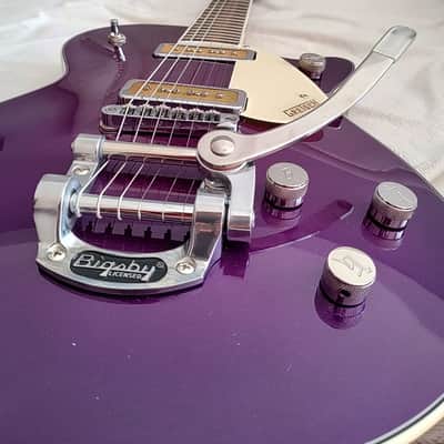 Gretsch G5210T-P90 Electromatic Jet Two 90 (DylanTalksTone) with Laurel FB in Amethyst image 2