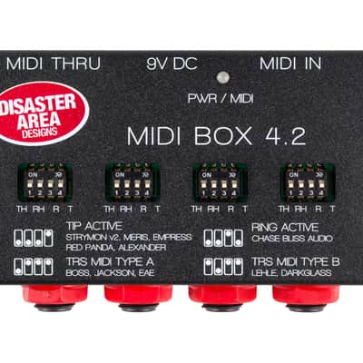 Disaster Area Designs MIDI Box 4 Pedal Interface image 1