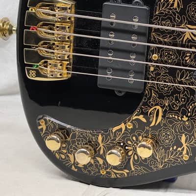 Sandberg California Ida Nielsen Signature 4-string Bass - Soft Aged Black / Birdseye Maple neck image 4