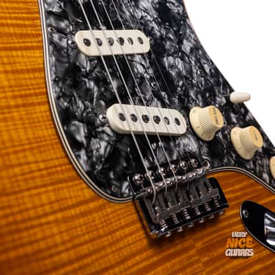 Fender Custom Shop 1954 FMT Stratocaster 1996 - Natural Flame Maple image 7