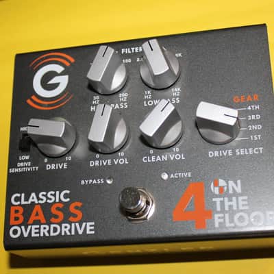 Genzler Amplification 4 On The Floor Classic Bass Overdrive | Reverb