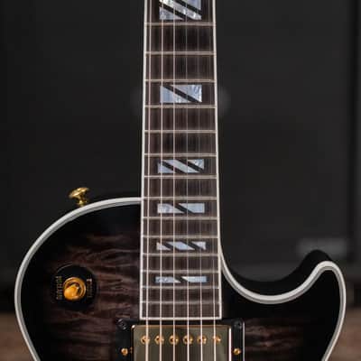Gibson Les Paul Modern Supreme Electric Guitar - Translucent Ebony Burst with Hardshell Case - Used image 9