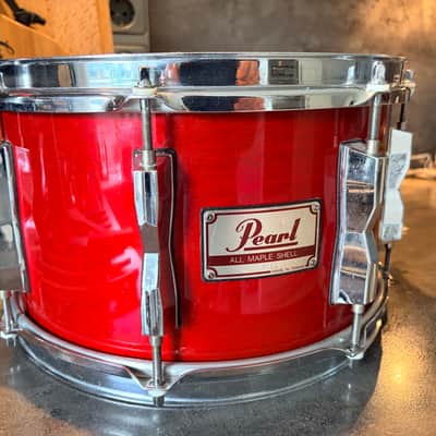 Pearl M-512SE Soprano snare 12x7” 1993 - Sequoia red image 10